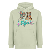 Matcha western nurse pa  life Heavyweight Hoodie - BarkalooDesign