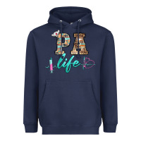 Navy western nurse pa  life Heavyweight Hoodie - BarkalooDesign