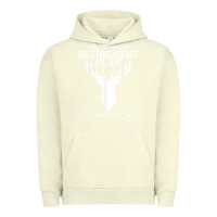 Pigment Pistachio Hunting Retirement Plan Funny Elk Deer Retired Hunter Gift Urban Hoodie - longCreatives