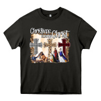 Asphalt Christmas Begins With Christ Heavy Core Tee - Bettercallsaul