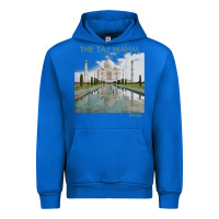 Cobalt india agra taj mahal mausoleum travel tourist Urban Hoodie - longCreatives
