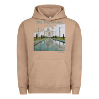 Pigment Burro india agra taj mahal mausoleum travel tourist Urban Hoodie - longCreatives