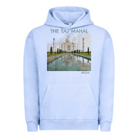Pigment Grape Ice india agra taj mahal mausoleum travel tourist Urban Hoodie - longCreatives