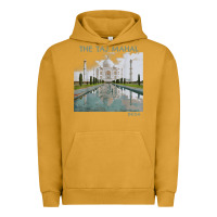 Pigment Peanut Butter india agra taj mahal mausoleum travel tourist Urban Hoodie - longCreatives