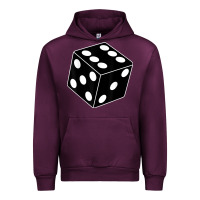 Mauve Wine black gaming dice halloween costume cool quirky funny Urban Hoodie - longCreatives