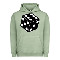 Pigment Oil Green black gaming dice halloween costume cool quirky funny Urban Hoodie - longCreatives