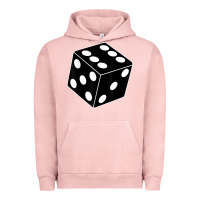 Pigment Salmon black gaming dice halloween costume cool quirky funny Urban Hoodie - longCreatives
