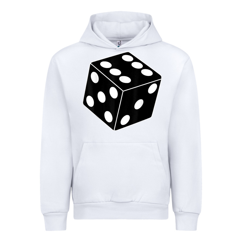 Black Gaming Dice Halloween Costume Cool Quirky Funny Urban Hoodie by longCreatives | Teevron