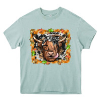 Highland Cow Heavy Core Tee | Teevron
