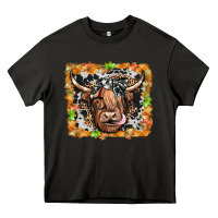 Asphalt highland cow Heavy Core Tee - JahusDesignShop