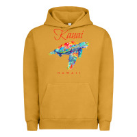 Pigment Peanut Butter kauai hawaii watercolor sea turtle souvenir Urban Hoodie - longCreatives