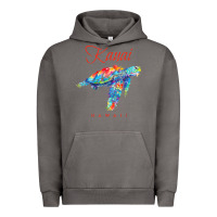 Pigment Tornado kauai hawaii watercolor sea turtle souvenir Urban Hoodie - longCreatives
