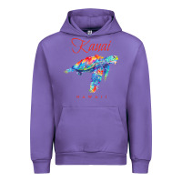 Tulip kauai hawaii watercolor sea turtle souvenir Urban Hoodie - longCreatives
