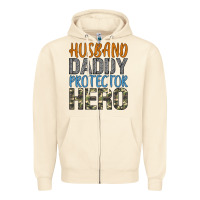Sandshell husband daddy protector hero Zipper Hoodie - Artiststas