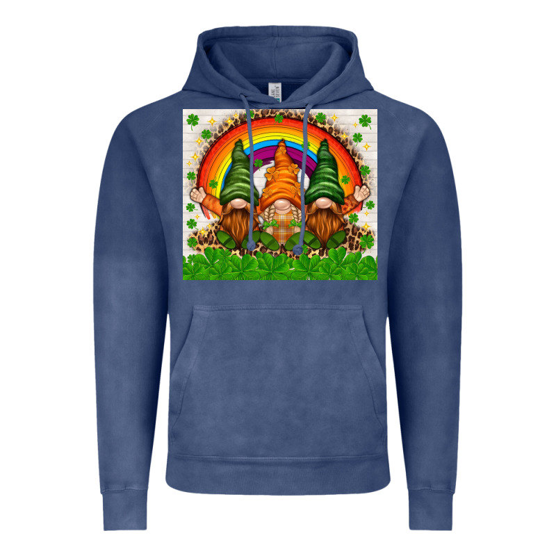 St. Patrick's Day Gnomies Tumbler Vintage Hoodie by HowdyJamesFarm | Teevron