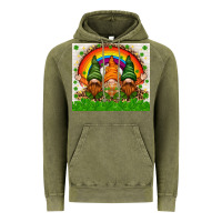 Vintage Olive St. Patrick's Day gnomies tumbler Vintage Hoodie - HowdyJamesFarm