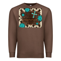 Chestnut gemstone cross mousepad Premium Sweatshirt - BarkalooDesign