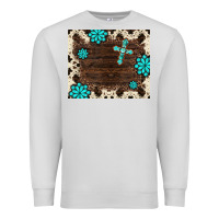 Dove Grey gemstone cross mousepad Premium Sweatshirt - BarkalooDesign