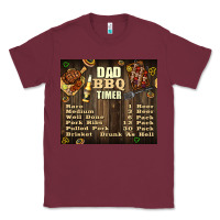 Burgundy dad bbq timer Classic Tee - TumblerDesignByShophia