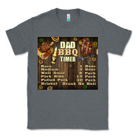 Charcoal Heather dad bbq timer Classic Tee - TumblerDesignByShophia