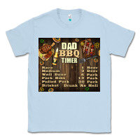 Dusty Blue dad bbq timer Classic Tee - TumblerDesignByShophia