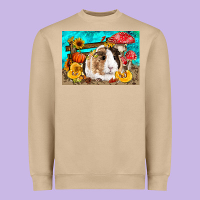Guinea Pig Kid's Heavyweight Sweatshirt Designed By Lillyallendesigns