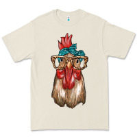 Bone chicken with bandana and leopard Premium Tee - texasbilliewilder