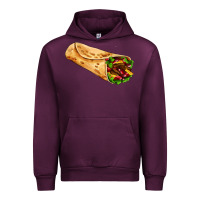 Mauve Wine burrito Urban Hoodie - AdoDesignShop