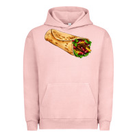 Pigment Salmon burrito Urban Hoodie - AdoDesignShop