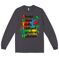 Smoke always unique autism Long Sleeve Tee - OliviaCreatesArt