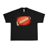 Black American football brushstroke Urban Heavy Tee - RanaPortraitStore