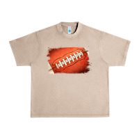 French Oak American football brushstroke Urban Heavy Tee - RanaPortraitStore