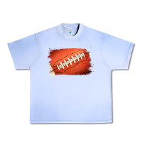 Grape Ice American football brushstroke Urban Heavy Tee - RanaPortraitStore