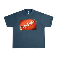 Midnight Navy American football brushstroke Urban Heavy Tee - RanaPortraitStore