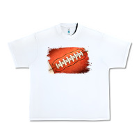 White American football brushstroke Urban Heavy Tee - RanaPortraitStore
