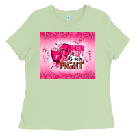 Matcha Her fight is our fight Ladies Tee - NancyCooperArtShop