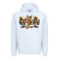 White best granny ever western theme Premium Hoodie - CowhideDigitalArt
