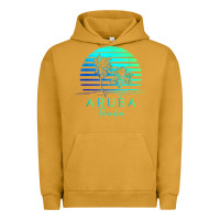 Pigment Peanut Butter Vintage Aruba Beach Tropical Vibes Vacation Souvenir Gift Urban Hoodie - longCreatives