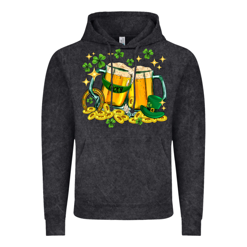 St. Patrick's Day Beer Vintage Hoodie by HowdyJamesFarm | Teevron