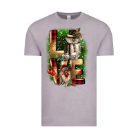 Vintage Zinc love snowman gnome Vintage Tee - CowGirlArtShop