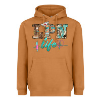 Meerkat western nurse lpn  life Heavyweight Hoodie - BarkalooDesign