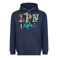 Navy western nurse lpn  life Heavyweight Hoodie - BarkalooDesign