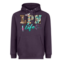 Plum western nurse lpn  life Heavyweight Hoodie - BarkalooDesign