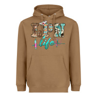 Toasted Coconut western nurse lpn  life Heavyweight Hoodie - BarkalooDesign