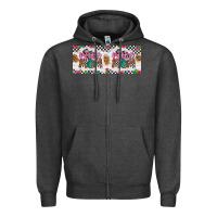 Charcoal Heather race mom 15 oz mug Zipper Hoodie - Artiststas