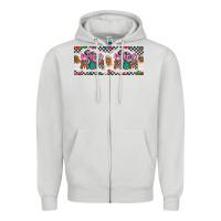 Dove Grey race mom 15 oz mug Zipper Hoodie - Artiststas