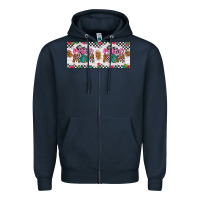 Navy race mom 15 oz mug Zipper Hoodie - Artiststas