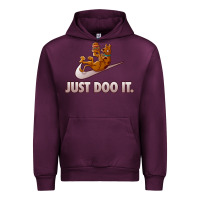 Mauve Wine just doo it - Scooby Dog shanwech Halloween Urban Hoodie - longCreatives