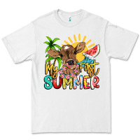 White My first summer baby cow Premium Tee - NancyCooperArtShop