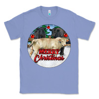 Colony Blue Merry Christmas Charolais Bull Classic Tee - RanaPortraitStore